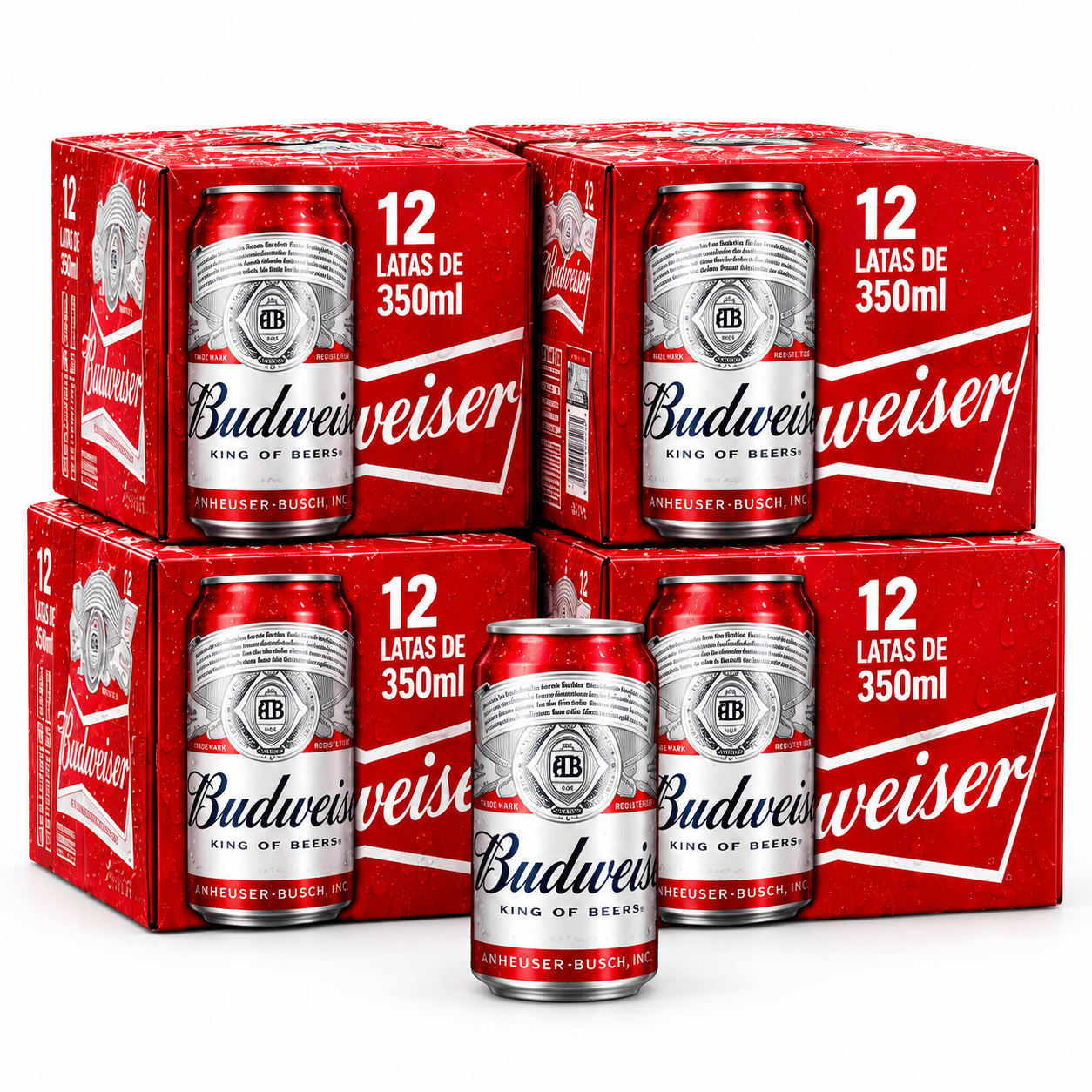Budweiser American Lager — Kit 4 packs