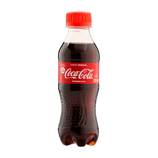 Refrigerante Coca Cola Garrafa 200ml