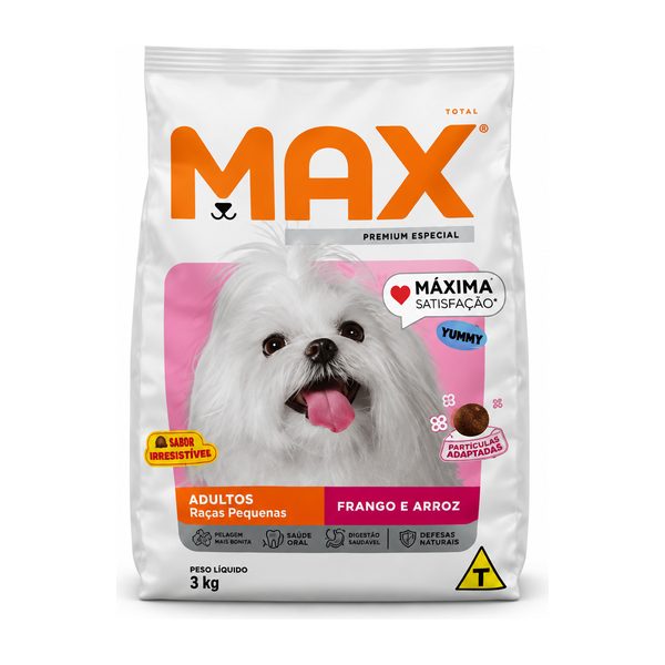 Al Caes Max Adulto Porte Pequeno Frango E Arroz