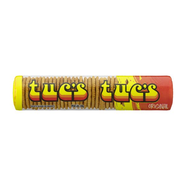 Biscoito Din Crackers Original Tucs Pacote 100g