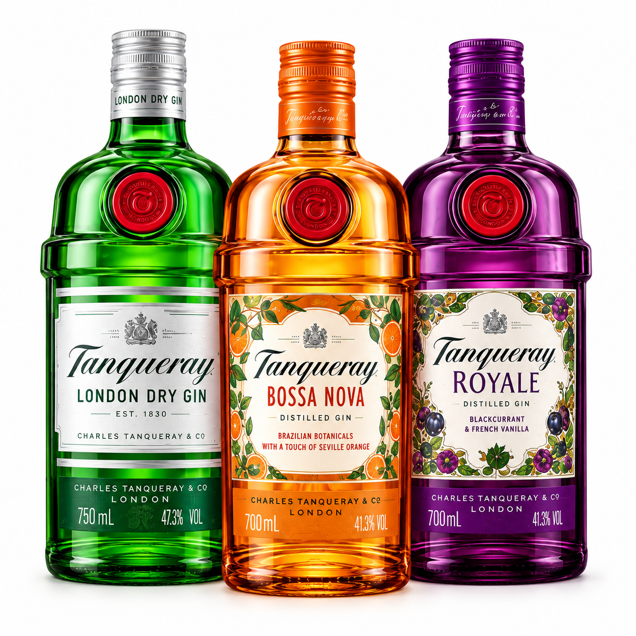 Tanqueray — Kit 3 garrafas
