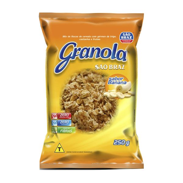 Granola São Braz sabor banana