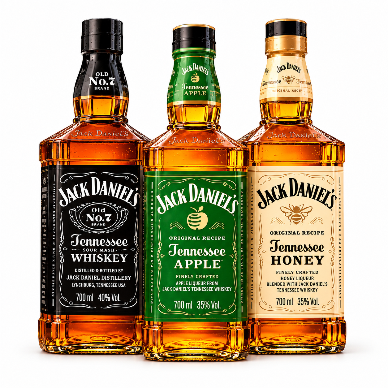 Jack Daniel's — Kit 3 garrafas