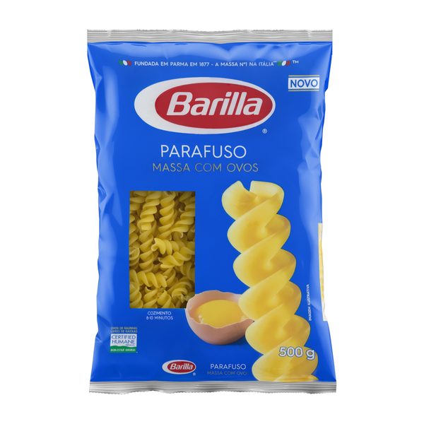 Macarrão Parafuso com Ovos