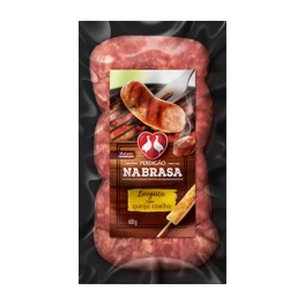 Linguiça Toscana Com Queijo Coalho Perdigão Na Brasa 600g